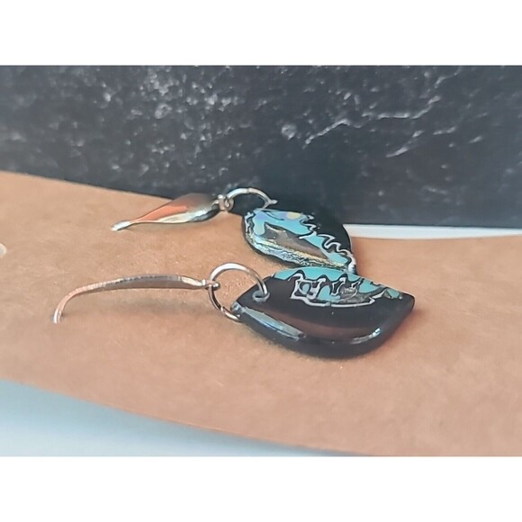 Polymer Clay Dangling Earrings New - Picture 4 of 10